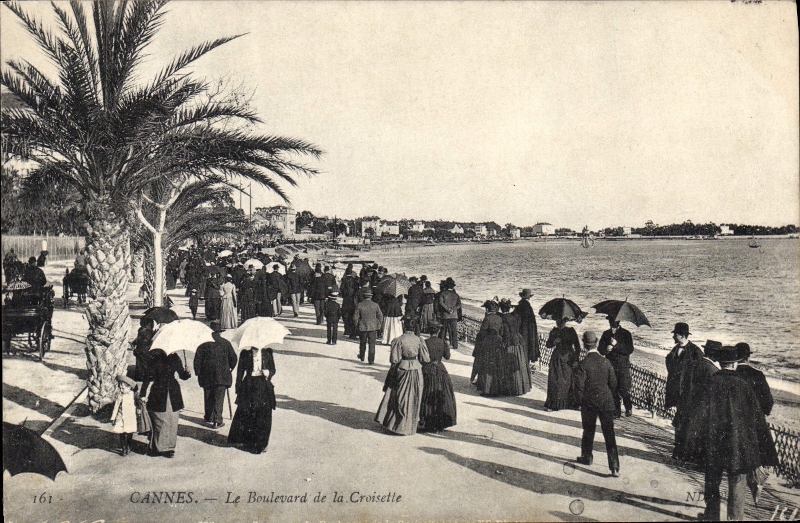 CPA Cannes Le Boulevard De La Croisette
