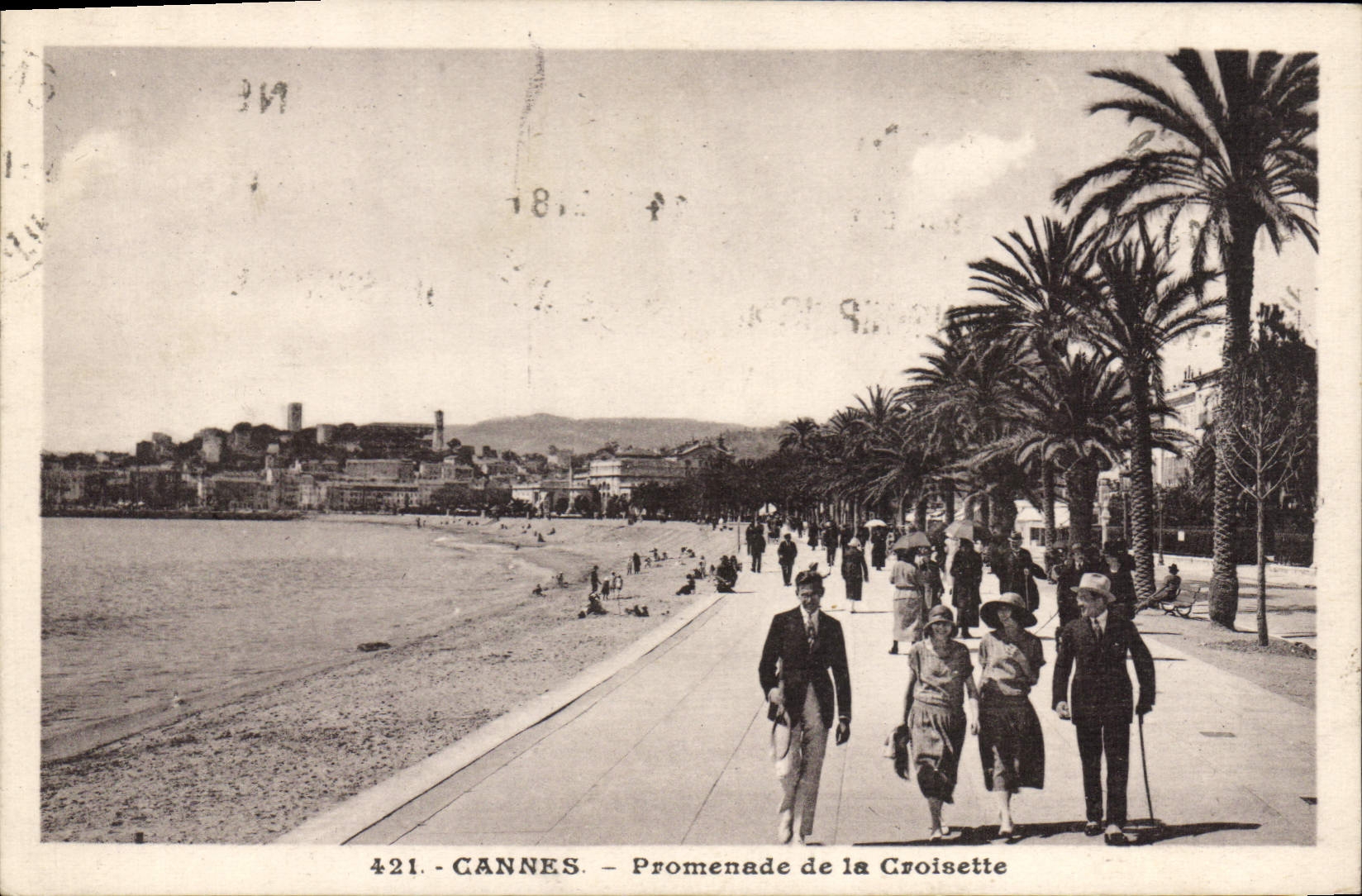 CPA Cannes Promenade De la Croisette