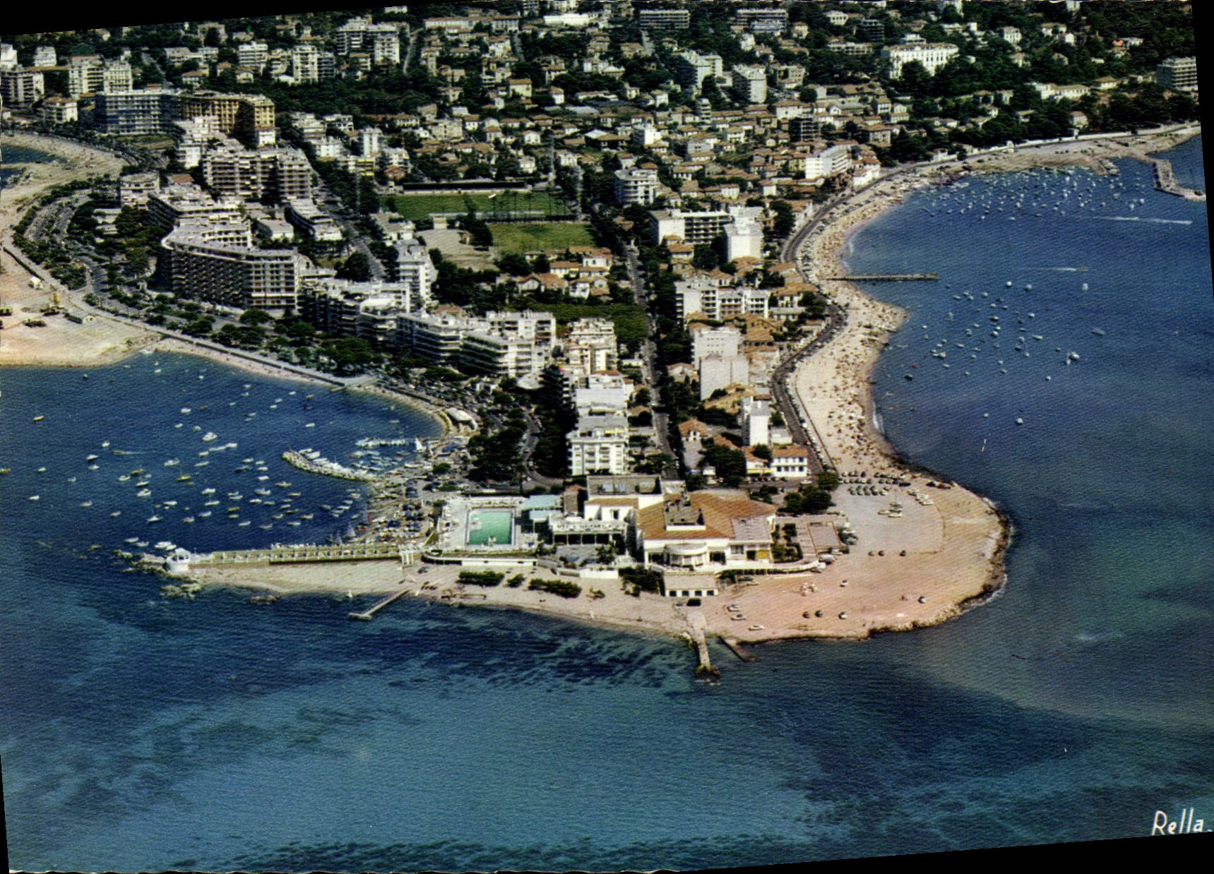 CPSM Cannes Les Nouveaux immeubles Du Bout De La croisette bijou-plage Palm-beach