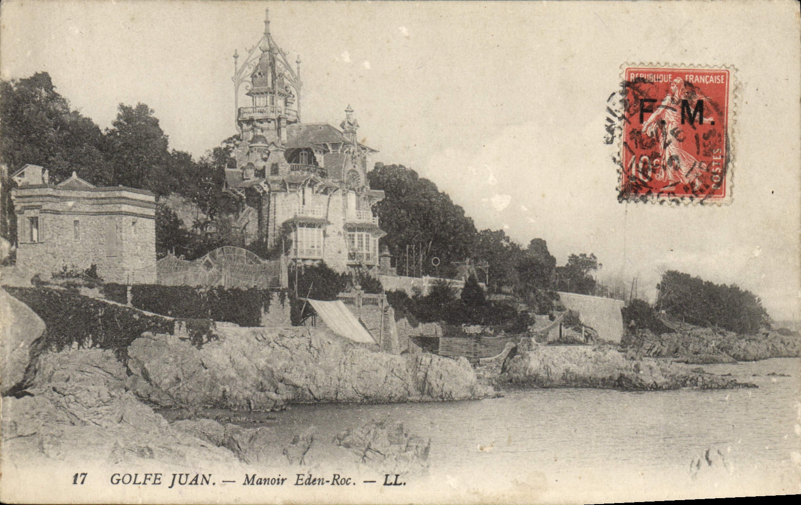 CPA Golfe Juan Manoir Eden Roc