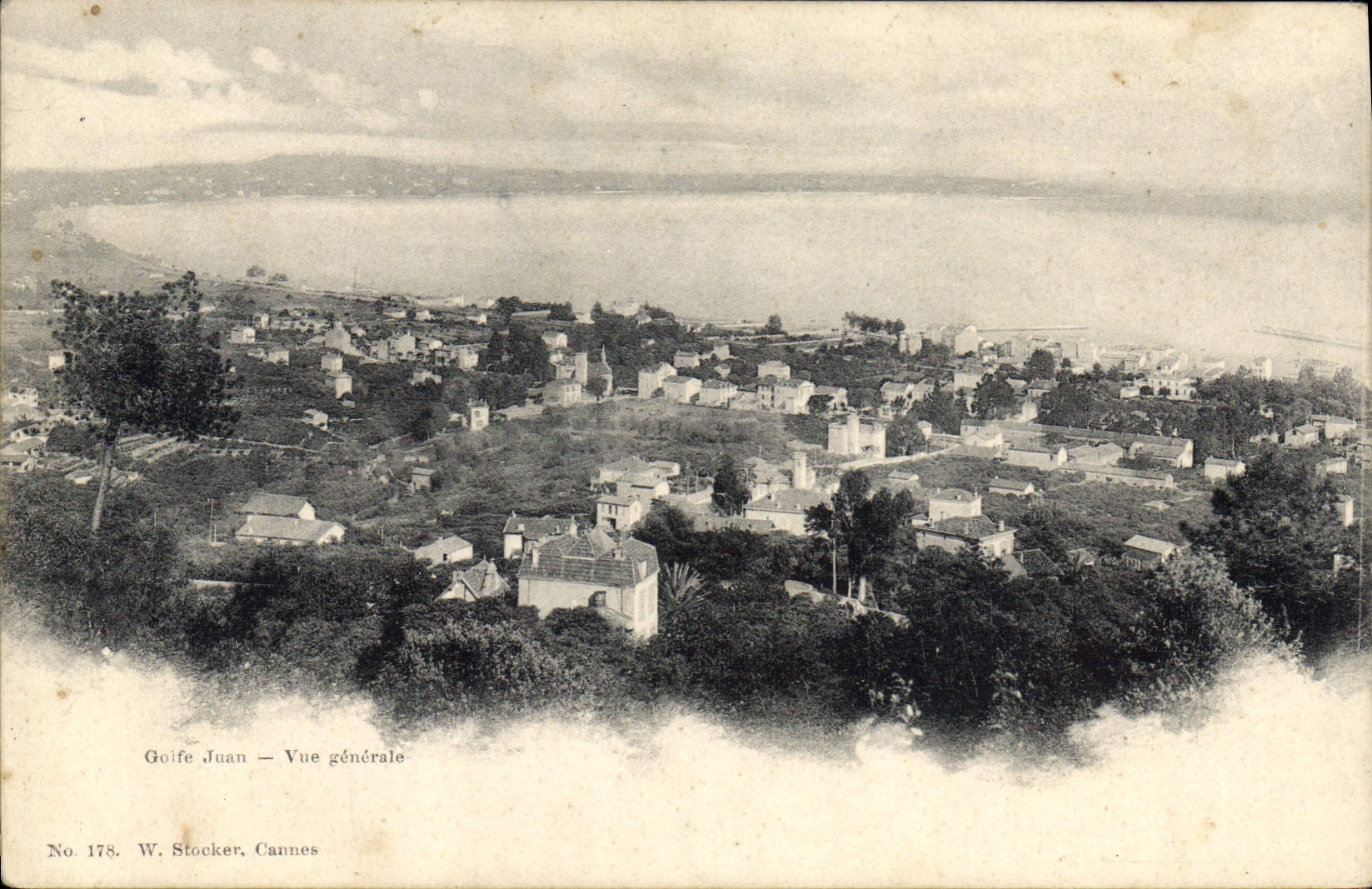 CPA Golfe Juan Vue Generale