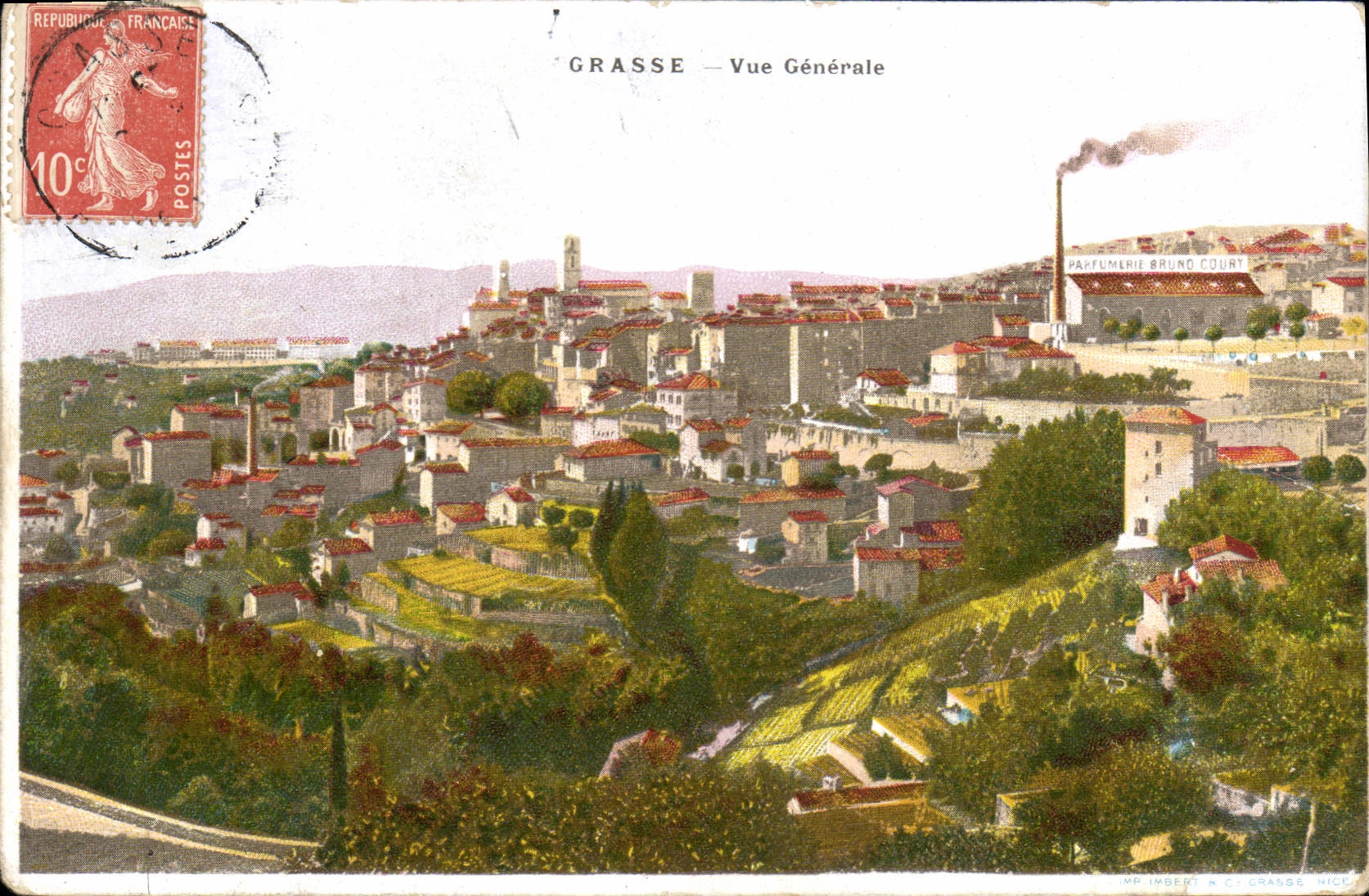 CPA Grasse Vue Generale