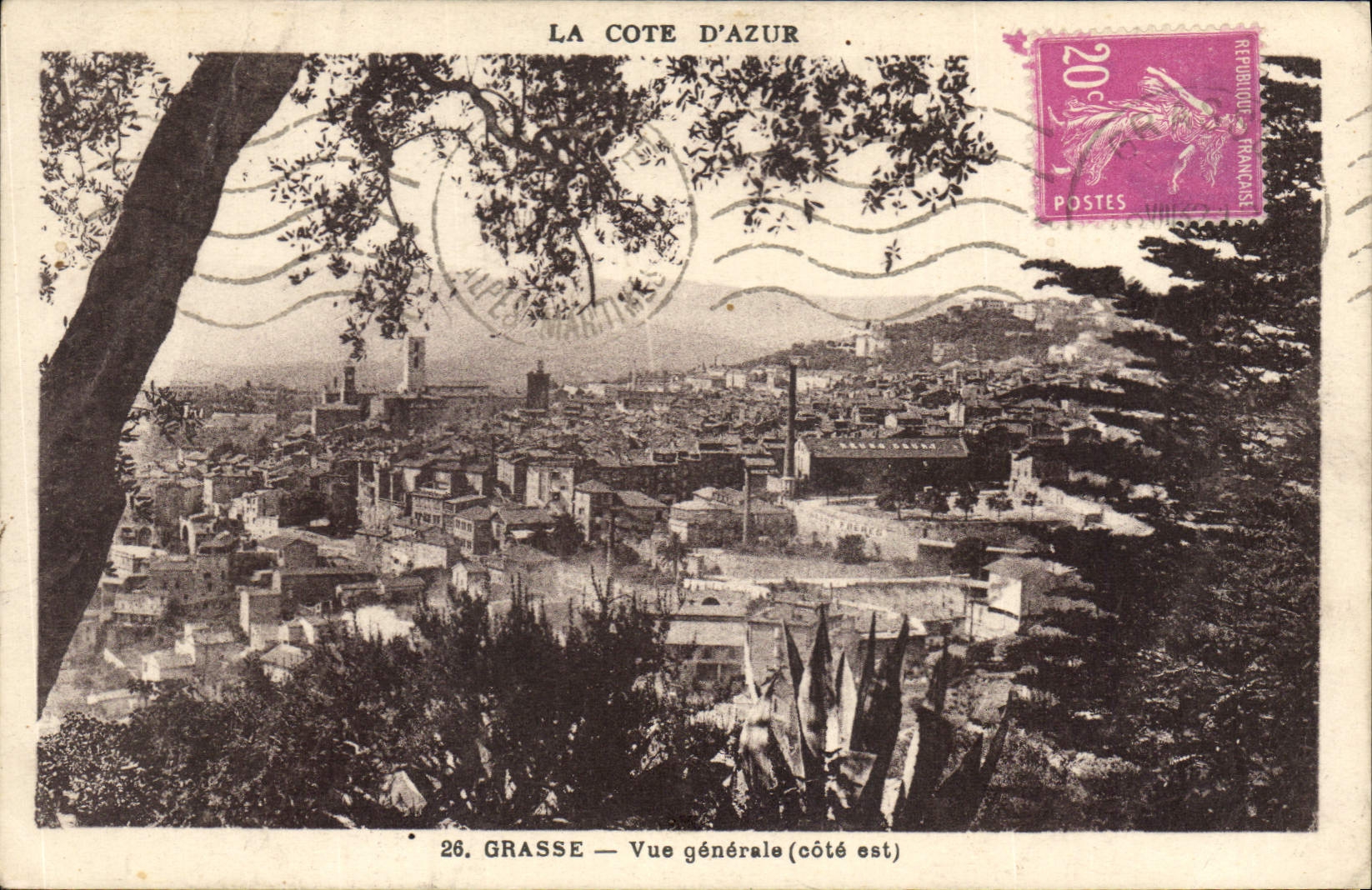 CPA Grasse Vue Generale