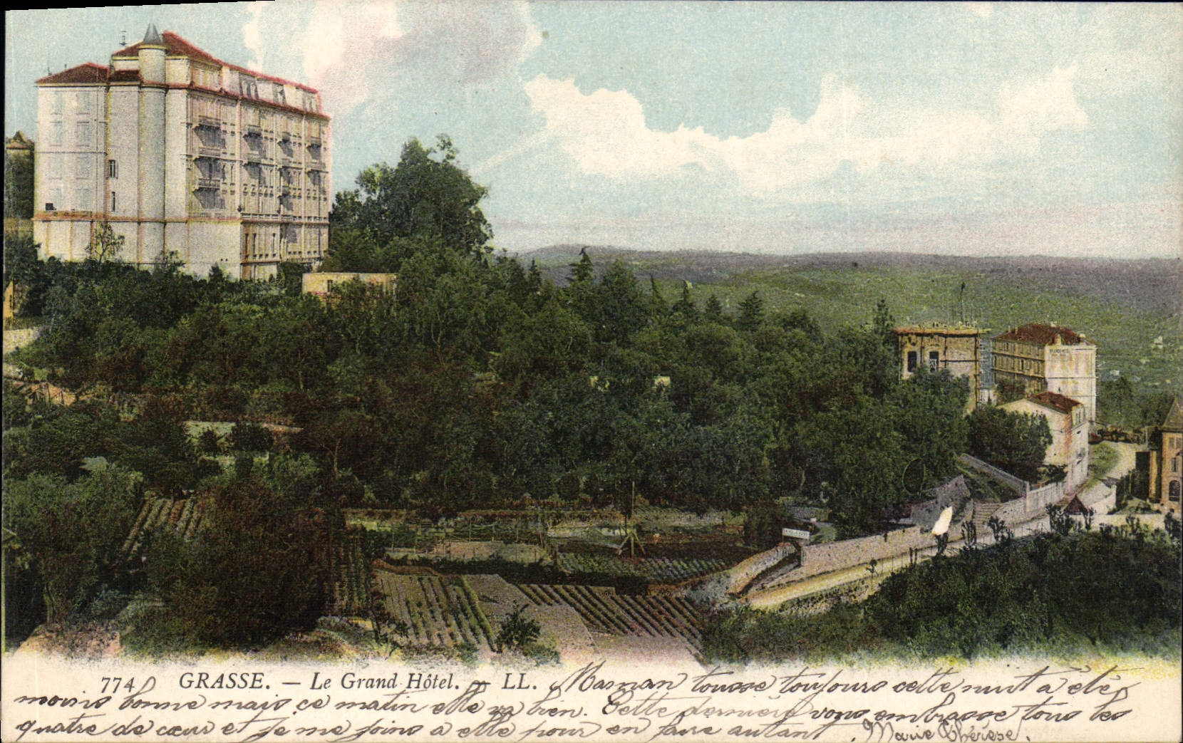 CPA Grasse Le Grand Hotel