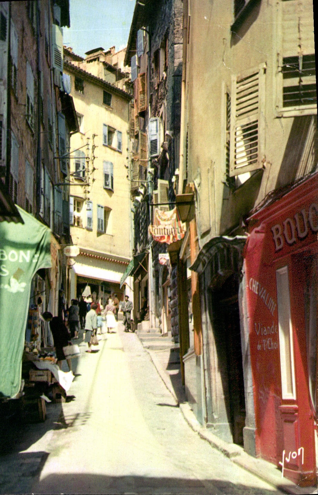 CPSM Grasse Rue De I'Oratoire