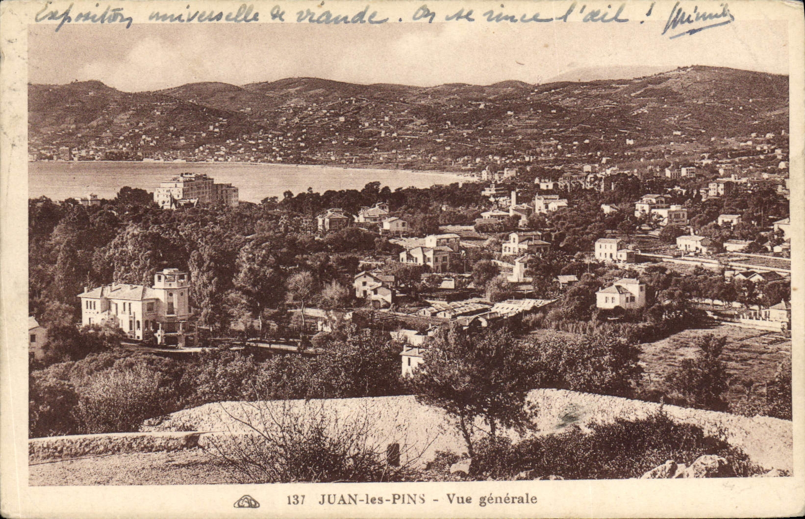 CPA Juan Les Pins Vue Generale