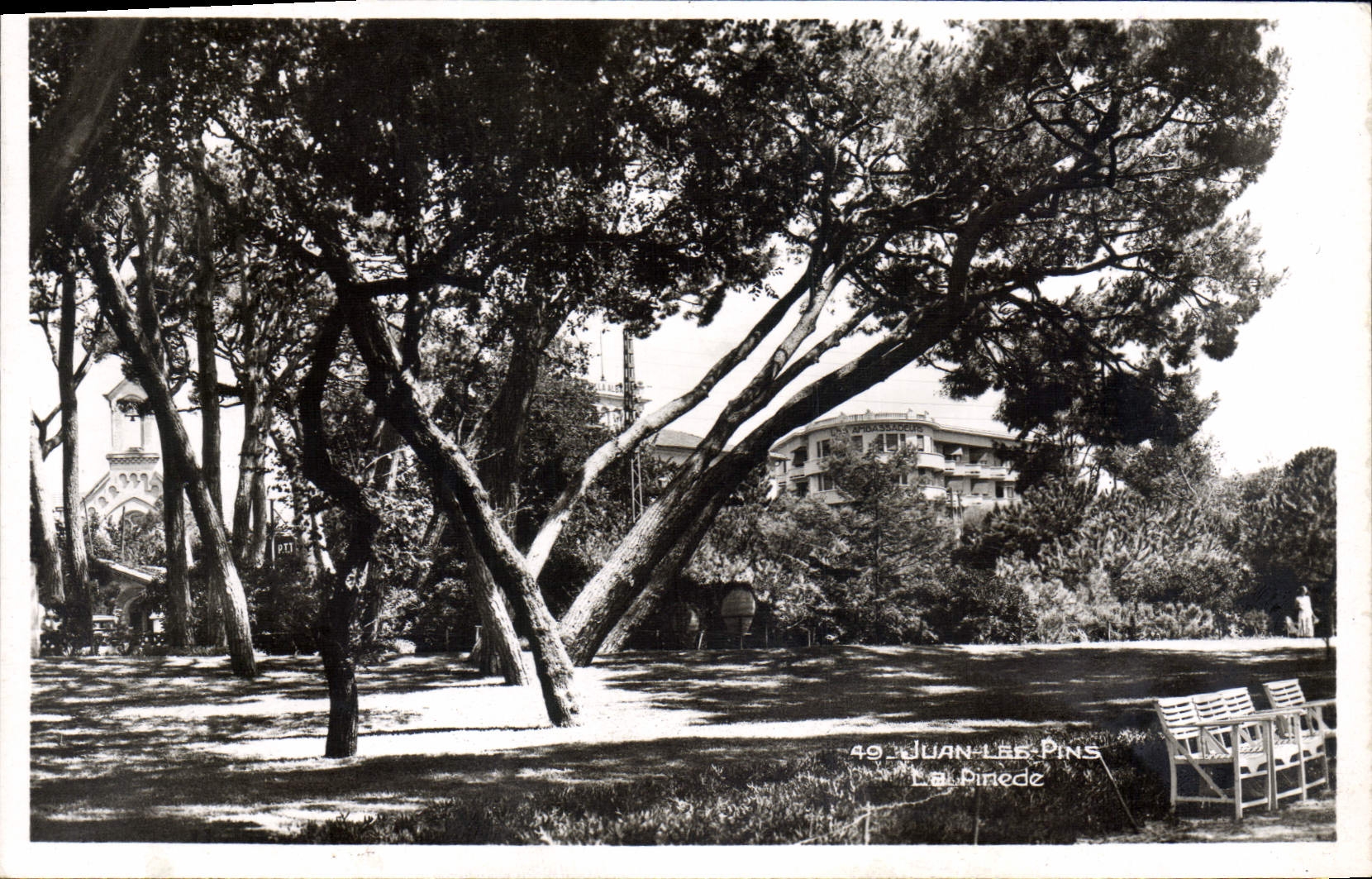CPA Juan Les Pins La Pinede