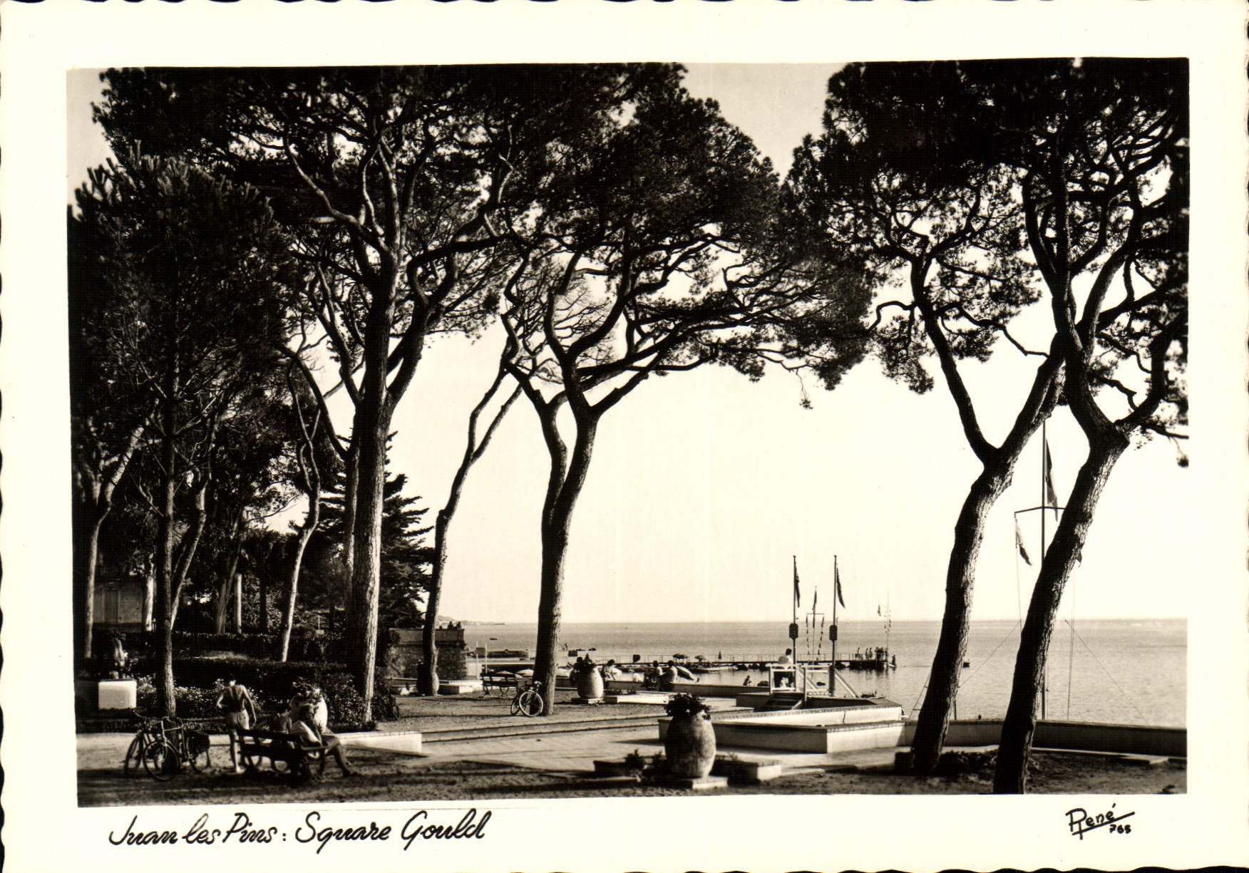 CPSM Juan Les Pins Square Gould