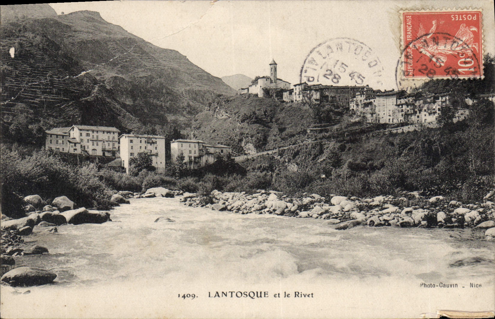 CPA Lantosque et le Rivet