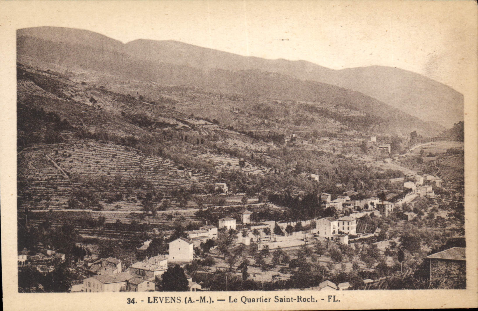 CPA Levens Le Quartier Saint Roch