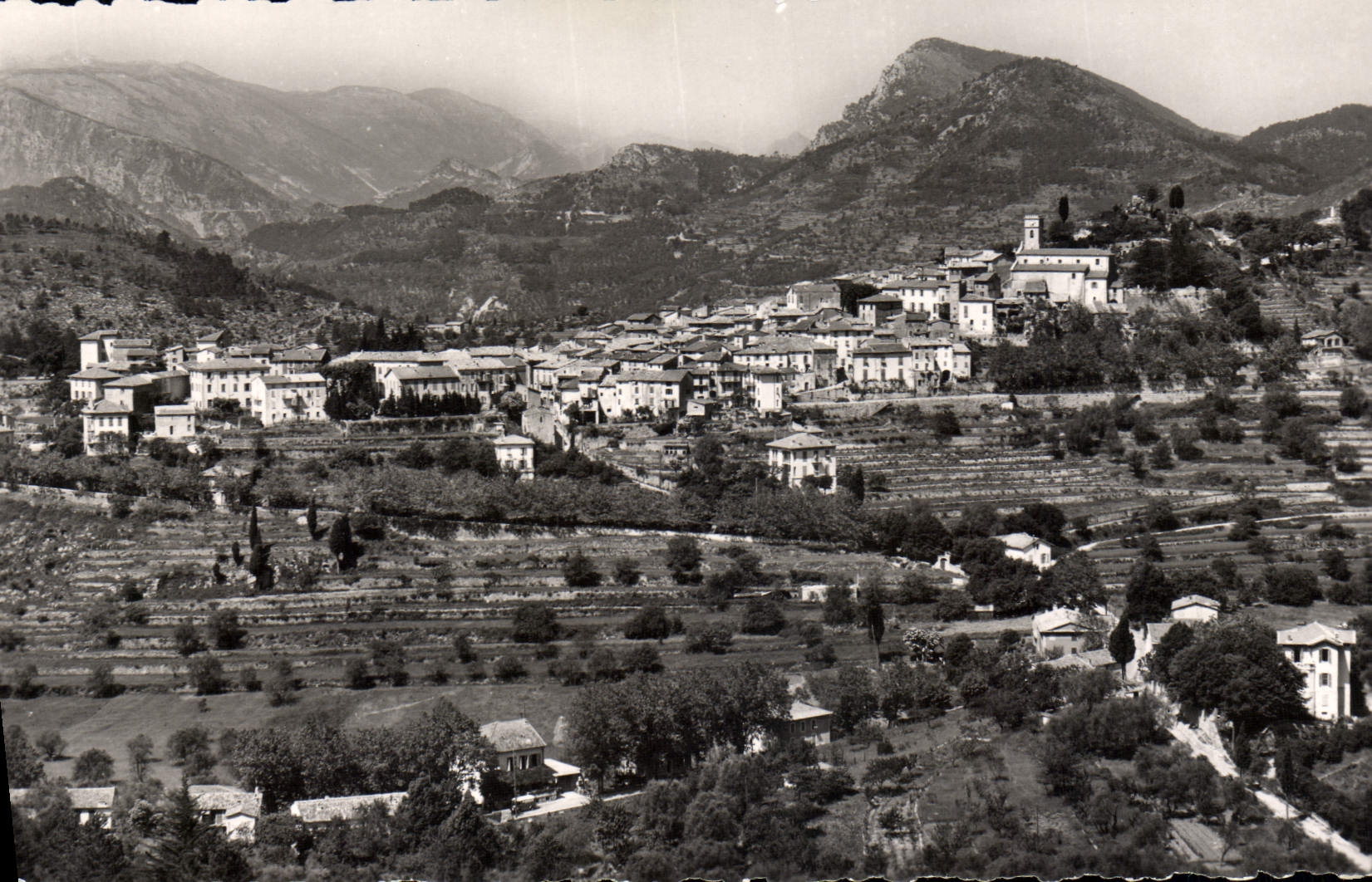 CPA Levens Vue Generale La Pension Des Enfants