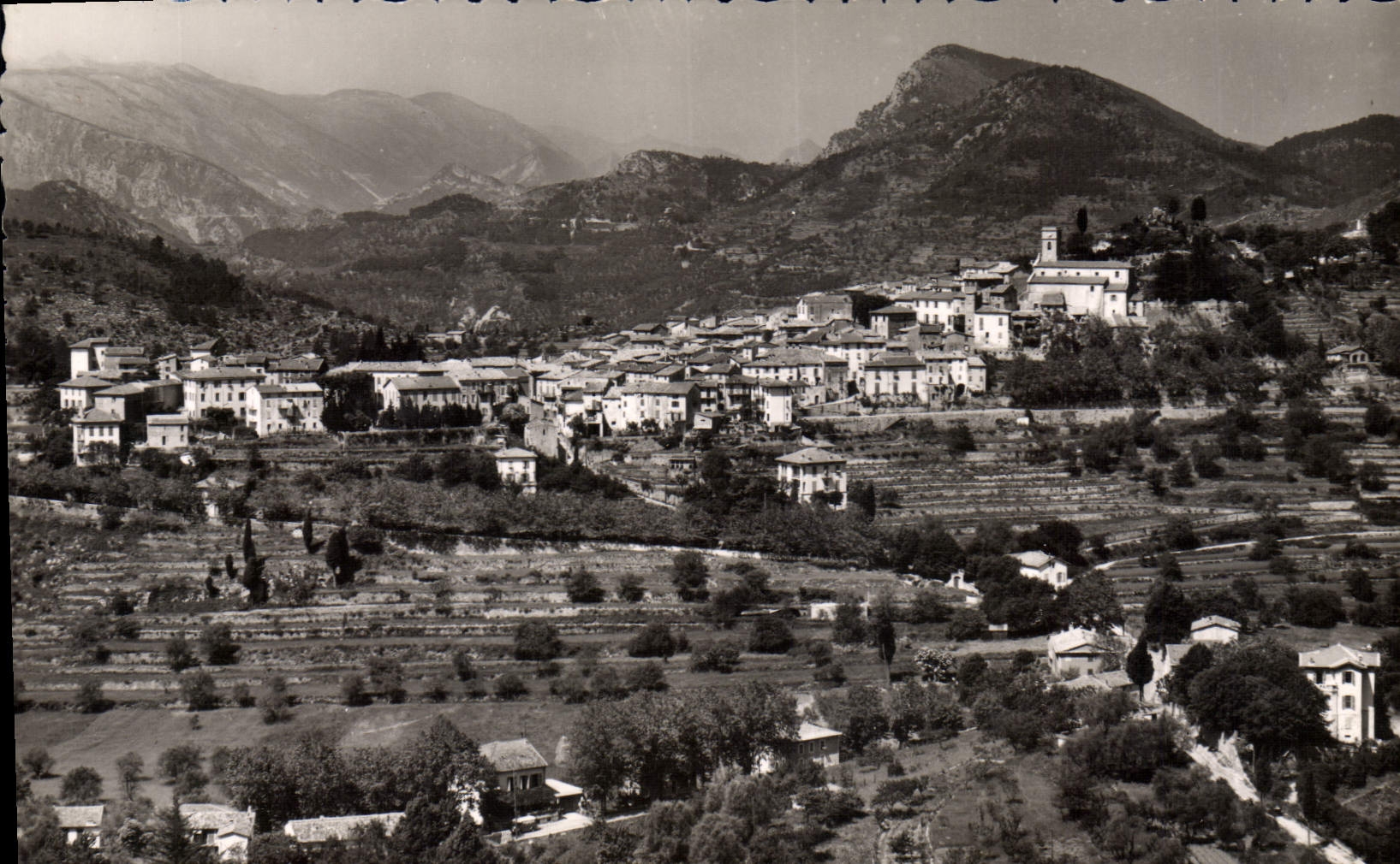 CPA Levens Vue Generale La Pension Des Enfants