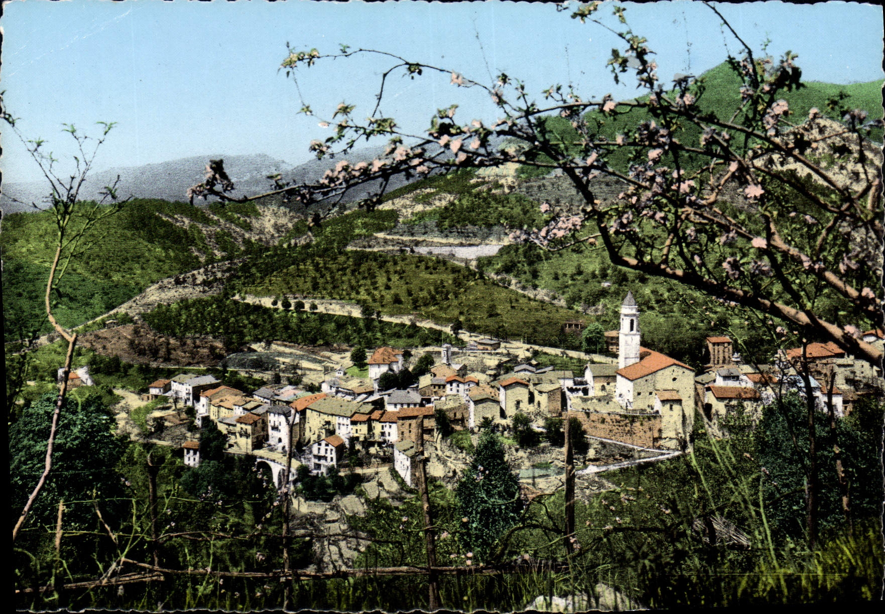 CPSM Luceram Vue Generale