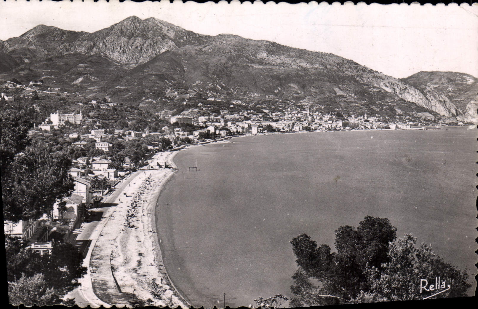 CPA Menton Vu Du Cap Martin