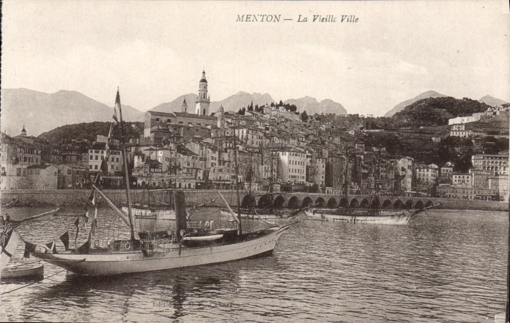 CPA Menton La Vieille Ville