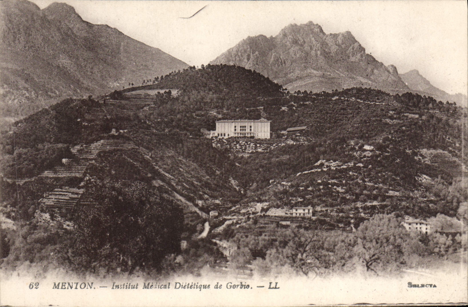 CPA Menton Institut Medical Diététique De Gorbio