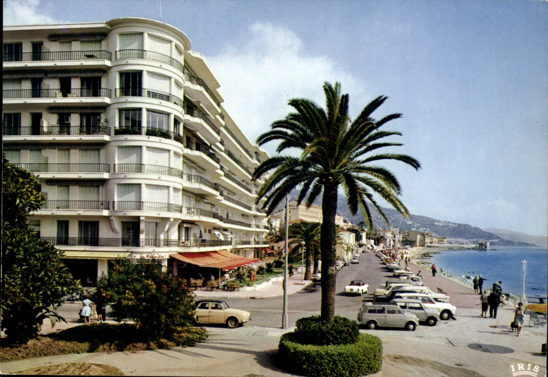 CPSM Menton Boulevard General Leclerc