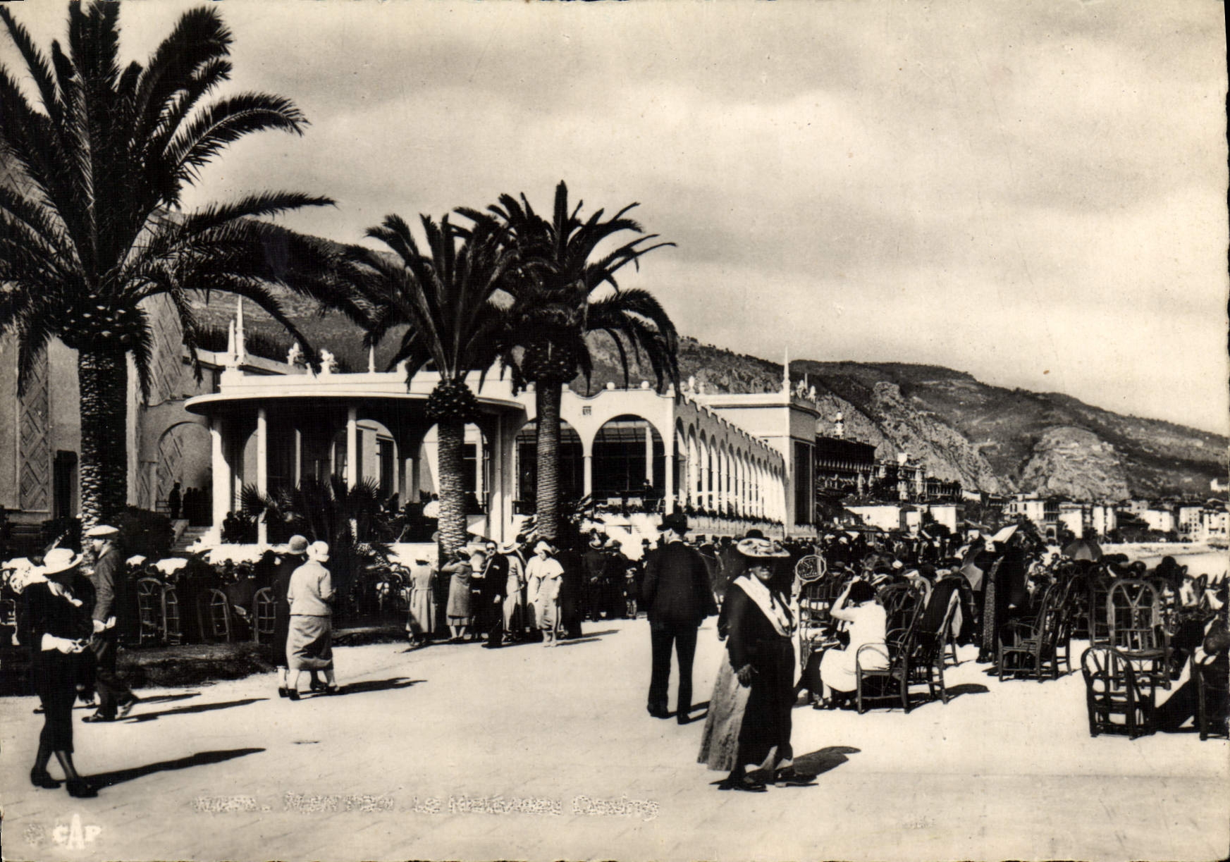 CPSM Menton le nouveau casino