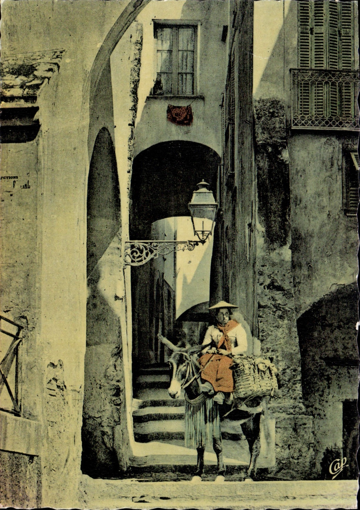 CPSM Menton Vieille Rue