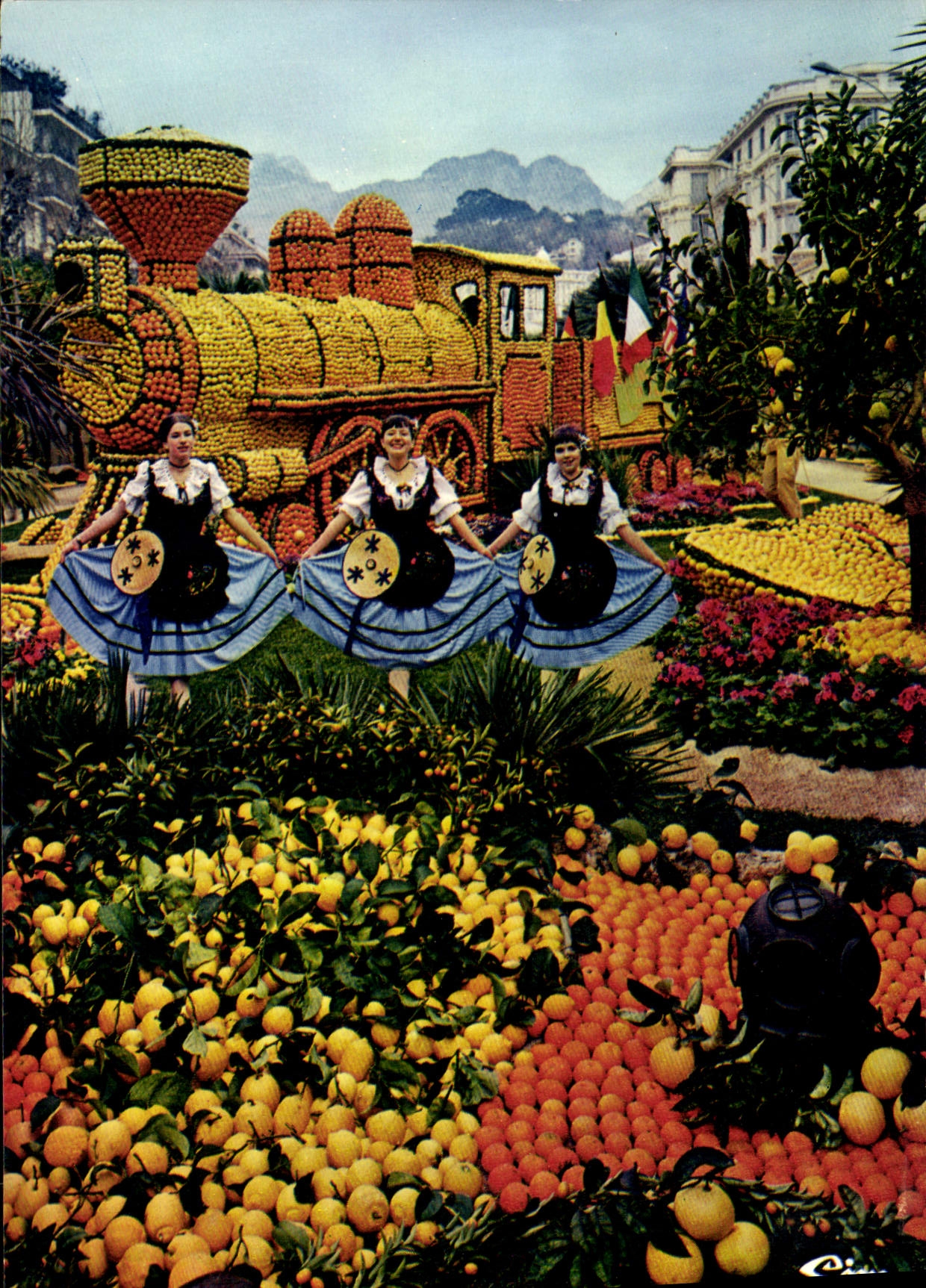 CPSM Menton Fetes Du Citron