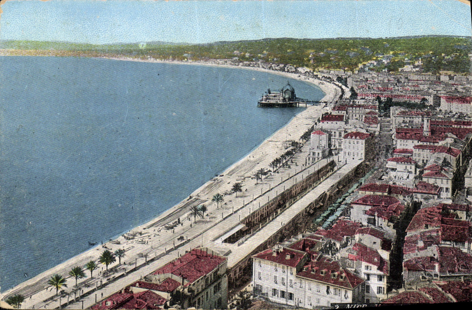 CPA Nice vue générale