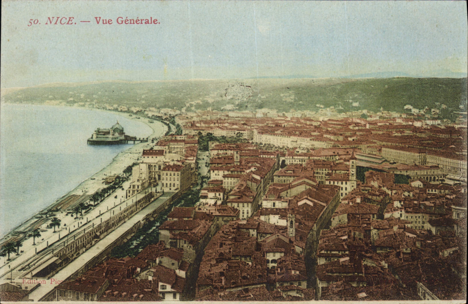 CPA Nice Vue Generale