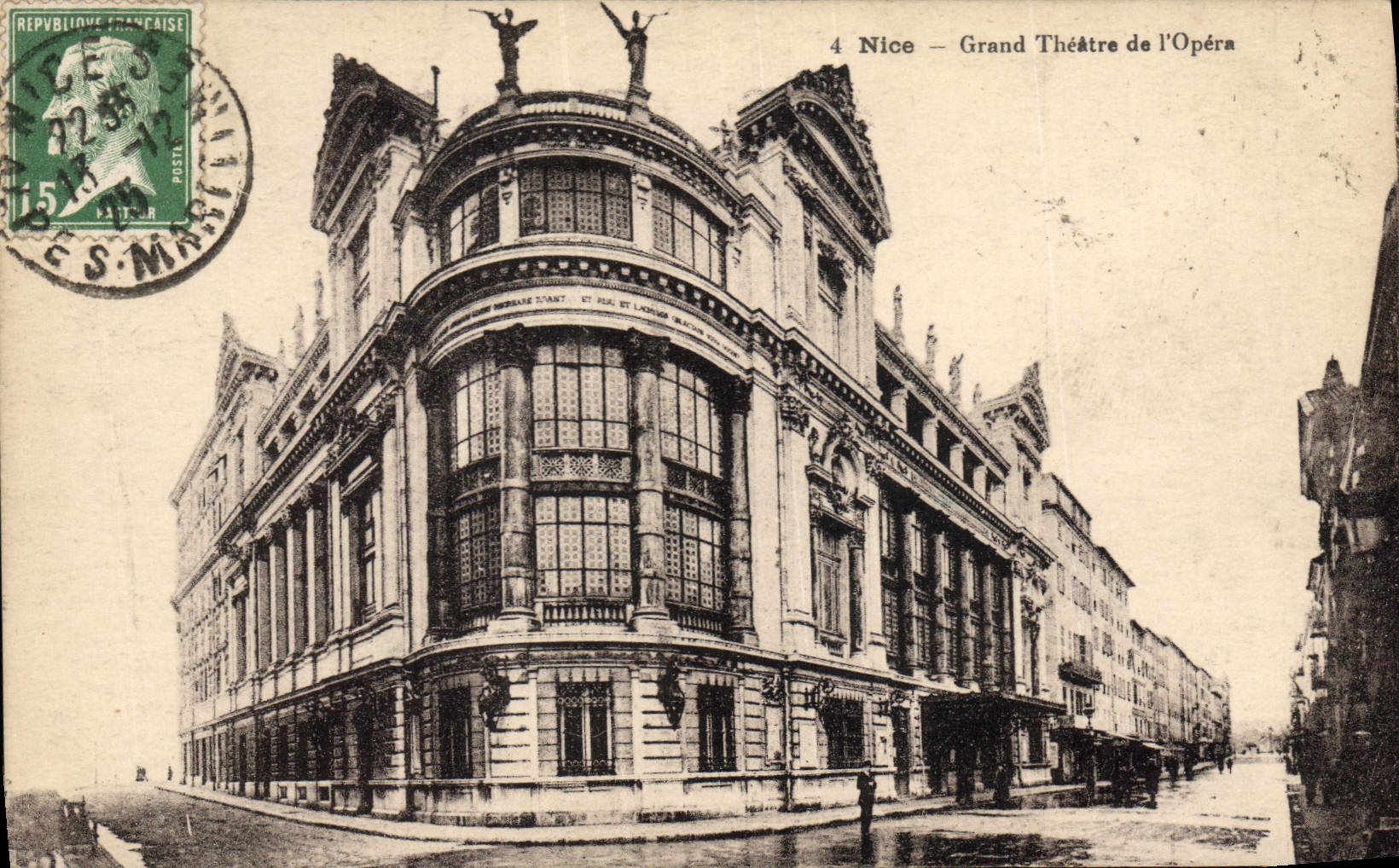 CPA Nice Grand Theatre De I'Opera