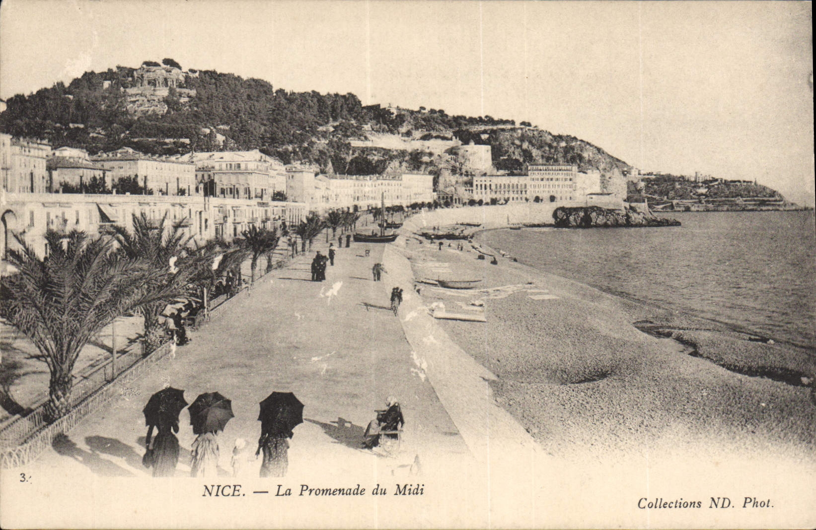 CPA Nice La Promenade Du Midi