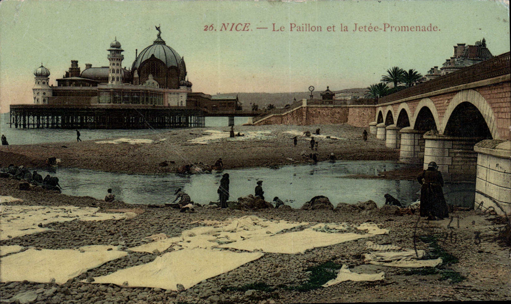 CPA Nice Le Paillon Et La Jetee Promenade