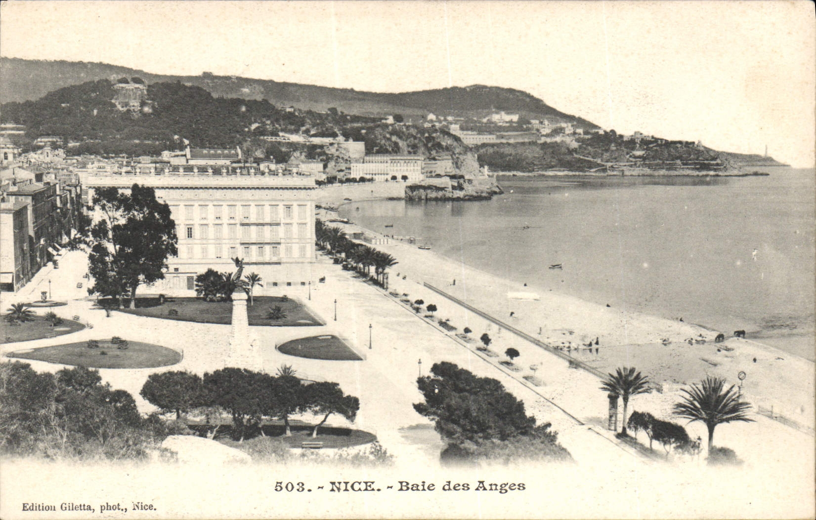 CPA Nice Baie Des Anges