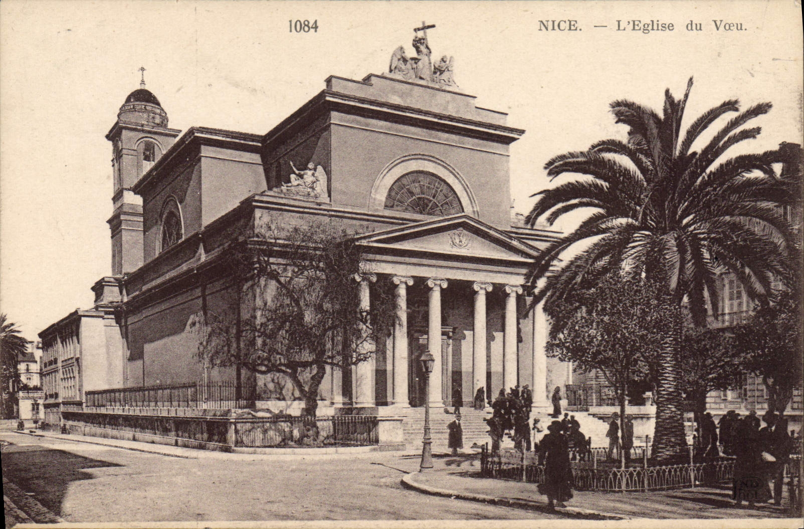 CPA Nice L'Eglise Du Voeu