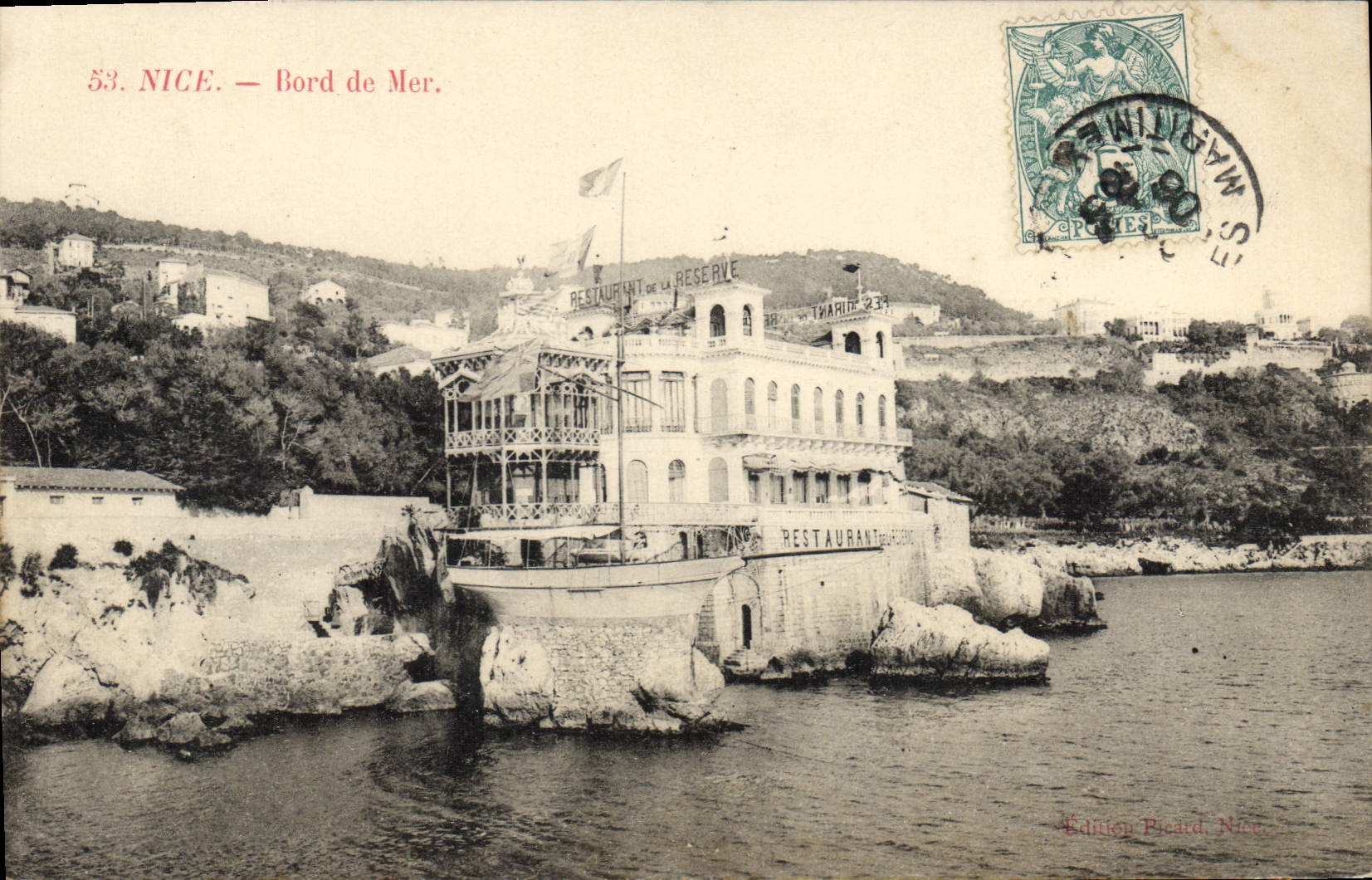 CPA Nice Bord De Mer