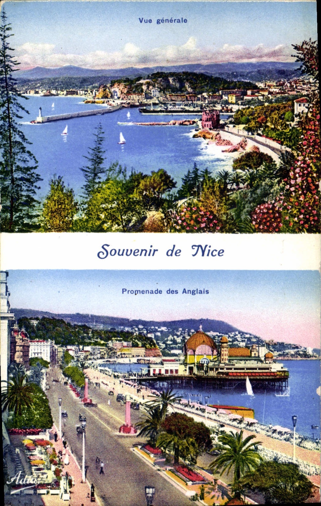 CPA Nice Vue Generale