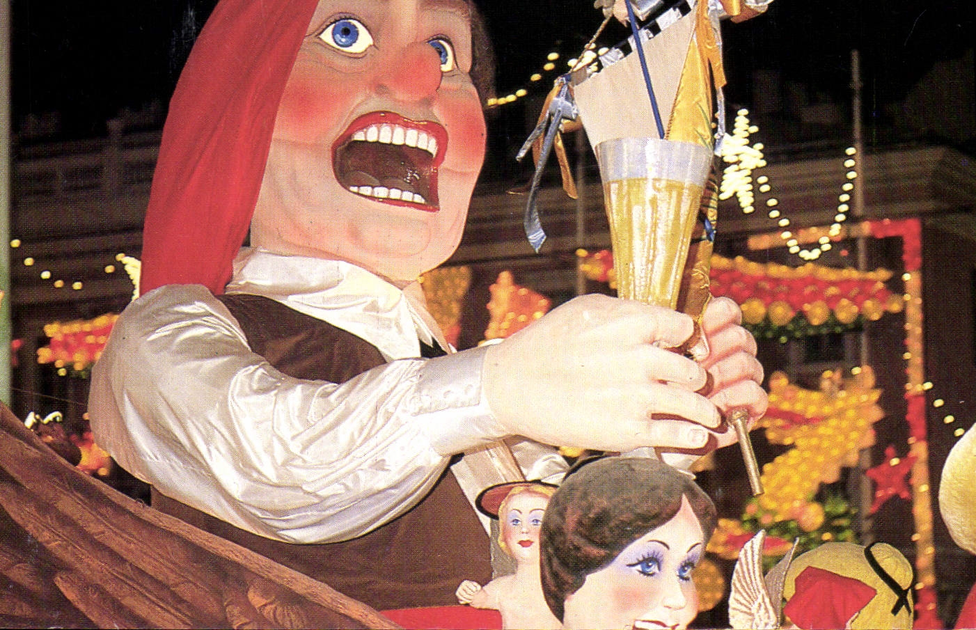 CPSM Nice Carnaval Sa Majeste Le Roi Centenaire 1984