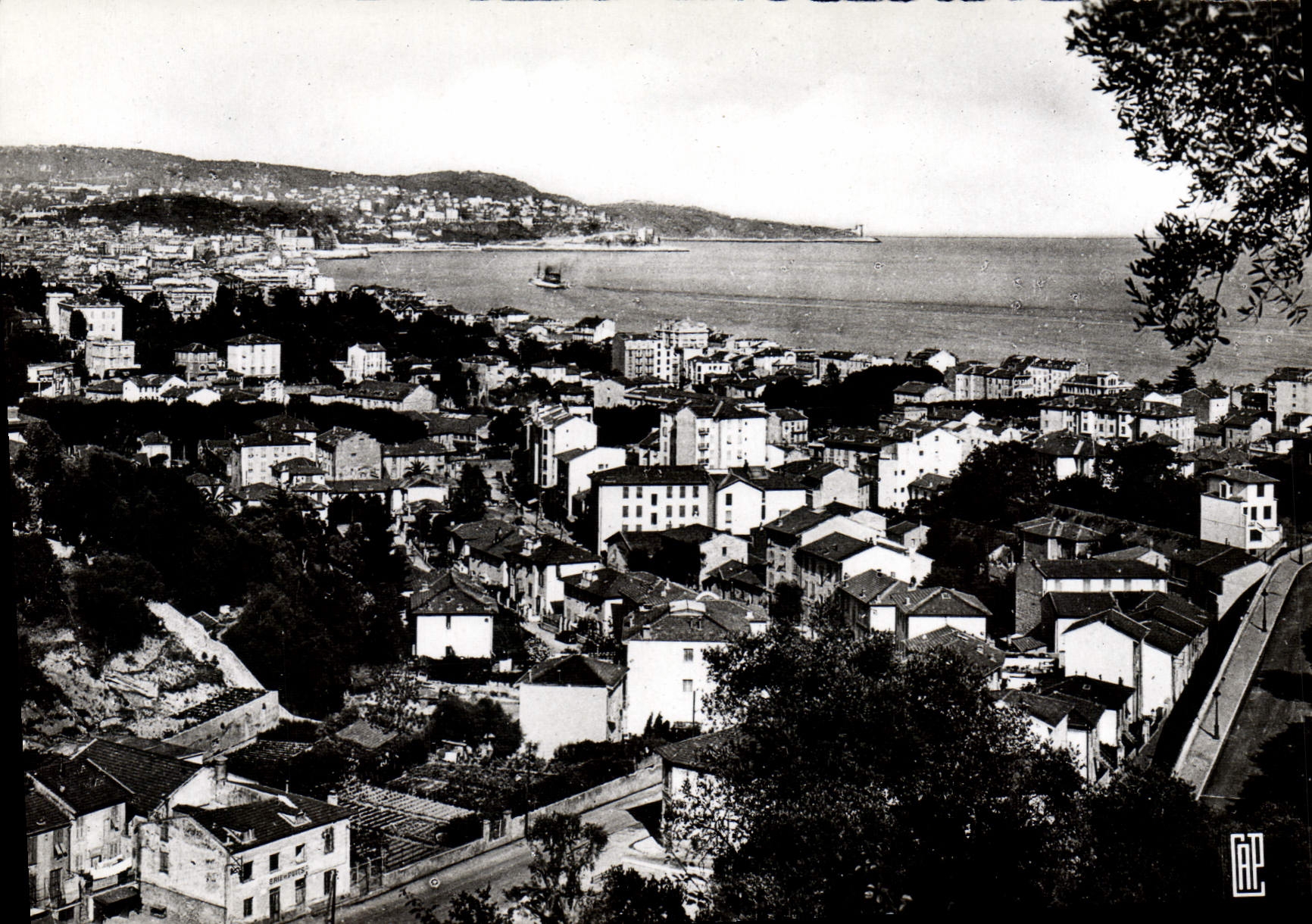 CPSM Nice Quartiers De Magnan Et La Bornala