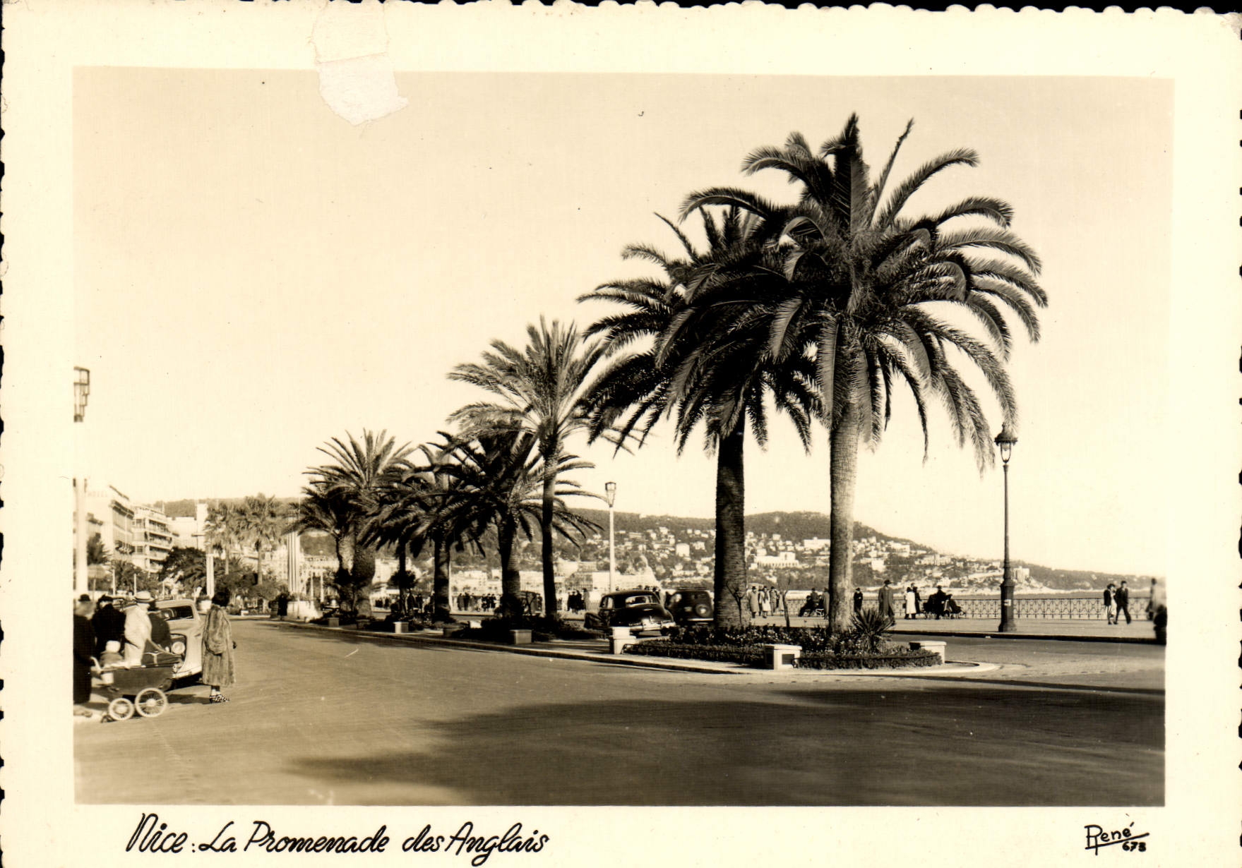 CPSM Nice La Promenade Des Anglais