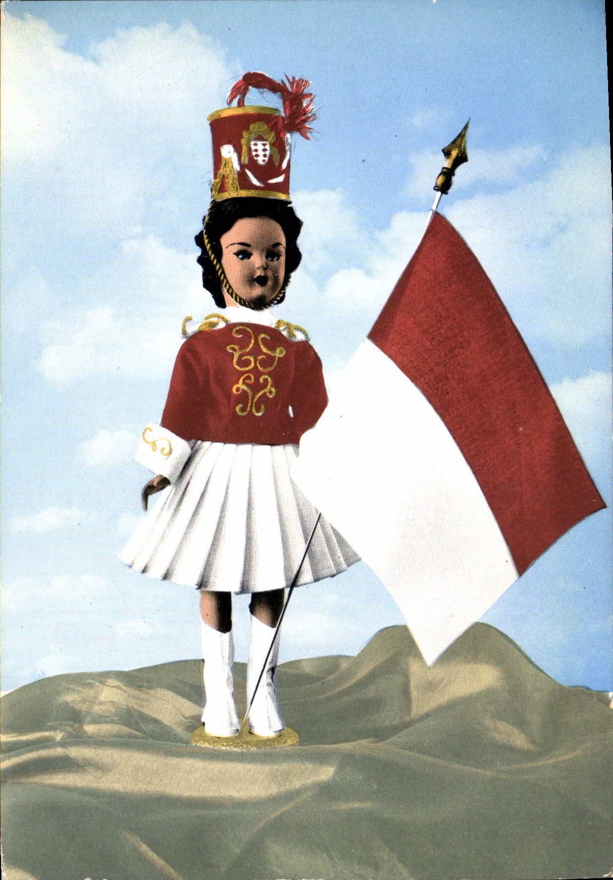 CPSM Poupée MONACO Magali