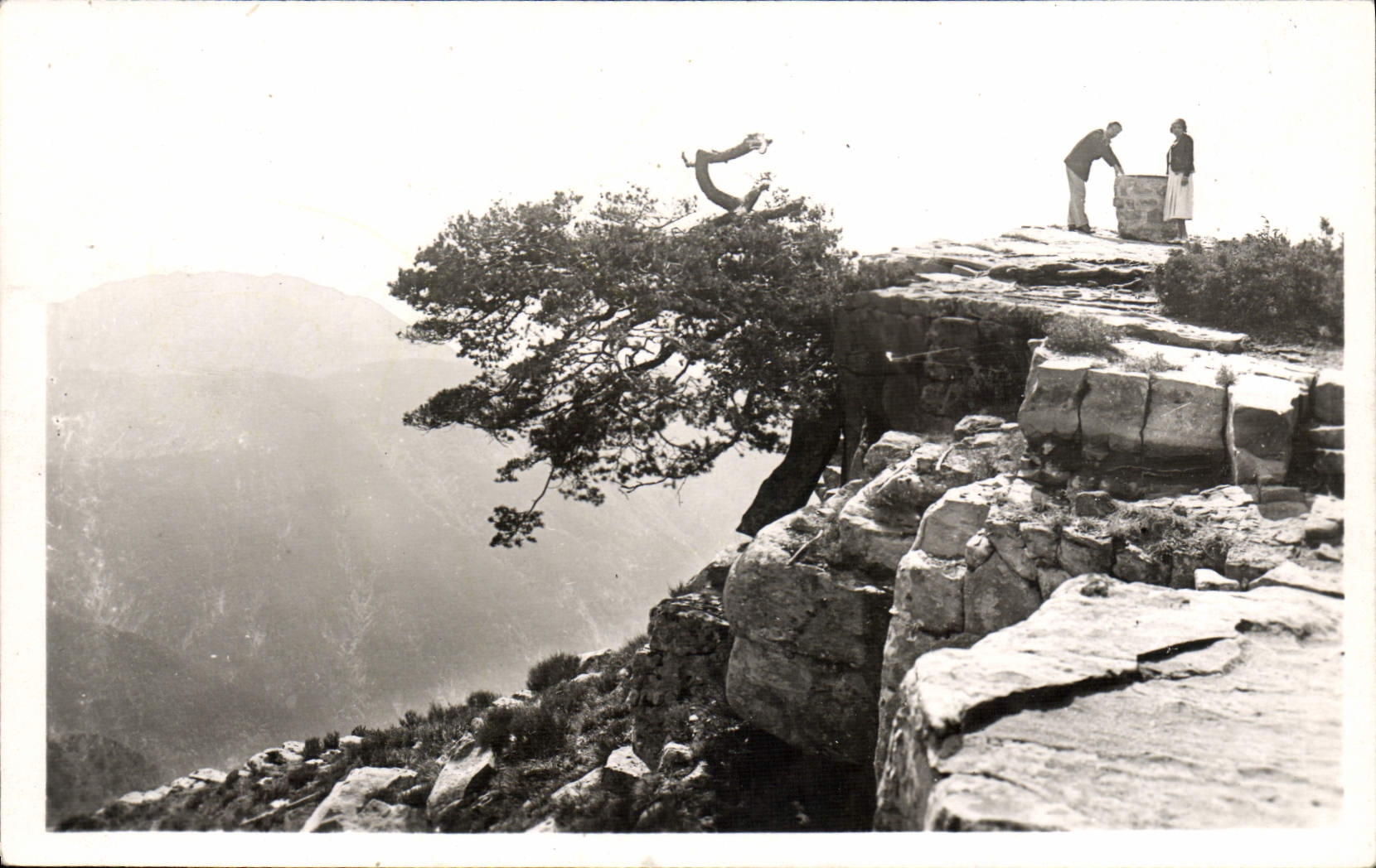 CPA Peira Cava table d'orientation