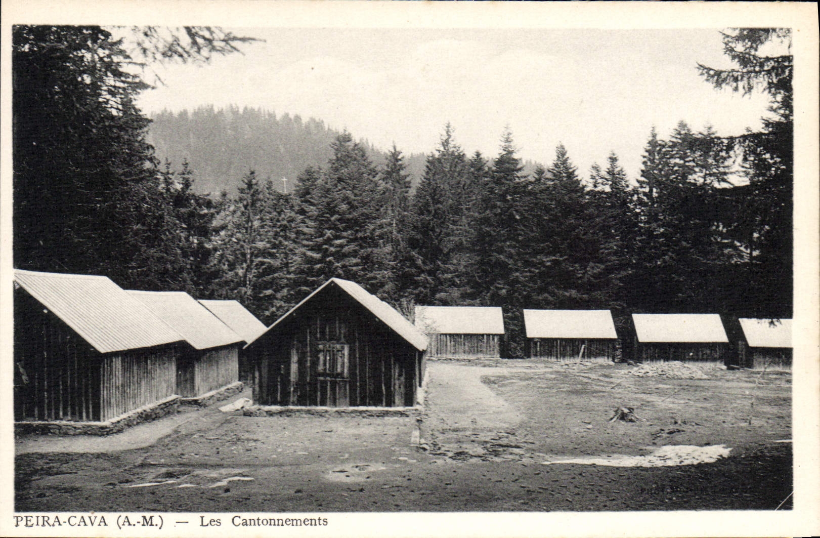 CPA Peira Cava Les Cantonnements