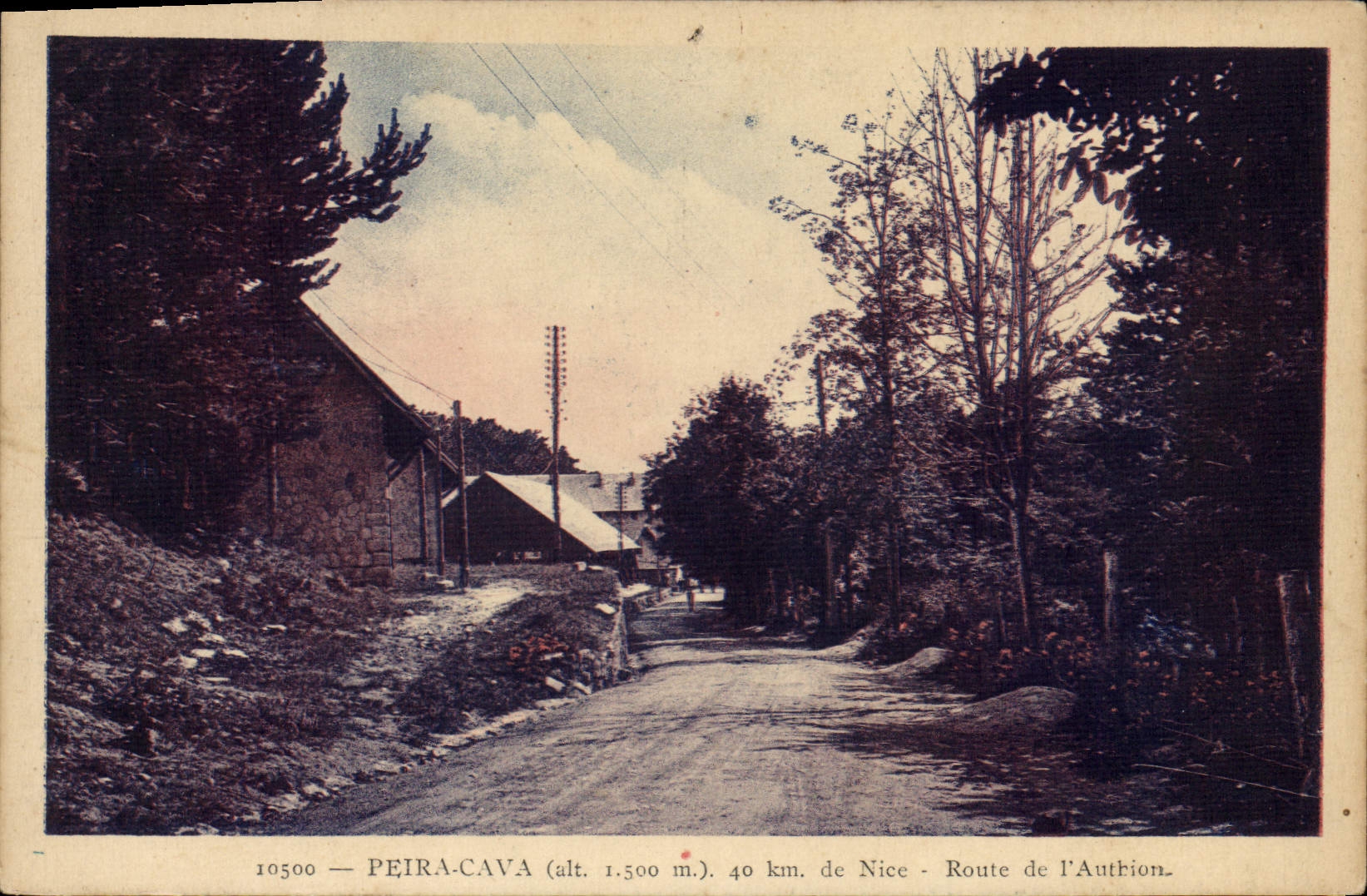 CPA Peira Cava Nice route Authion