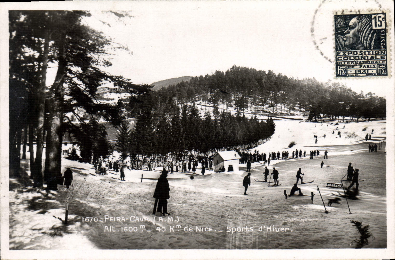 CPA Peira Cava NIce Sports d'hiver