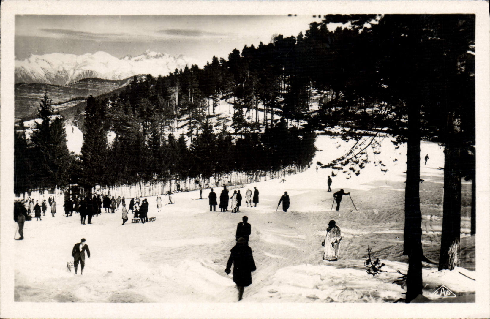 CPA Peira Cava Sports D'Hiver ski luge