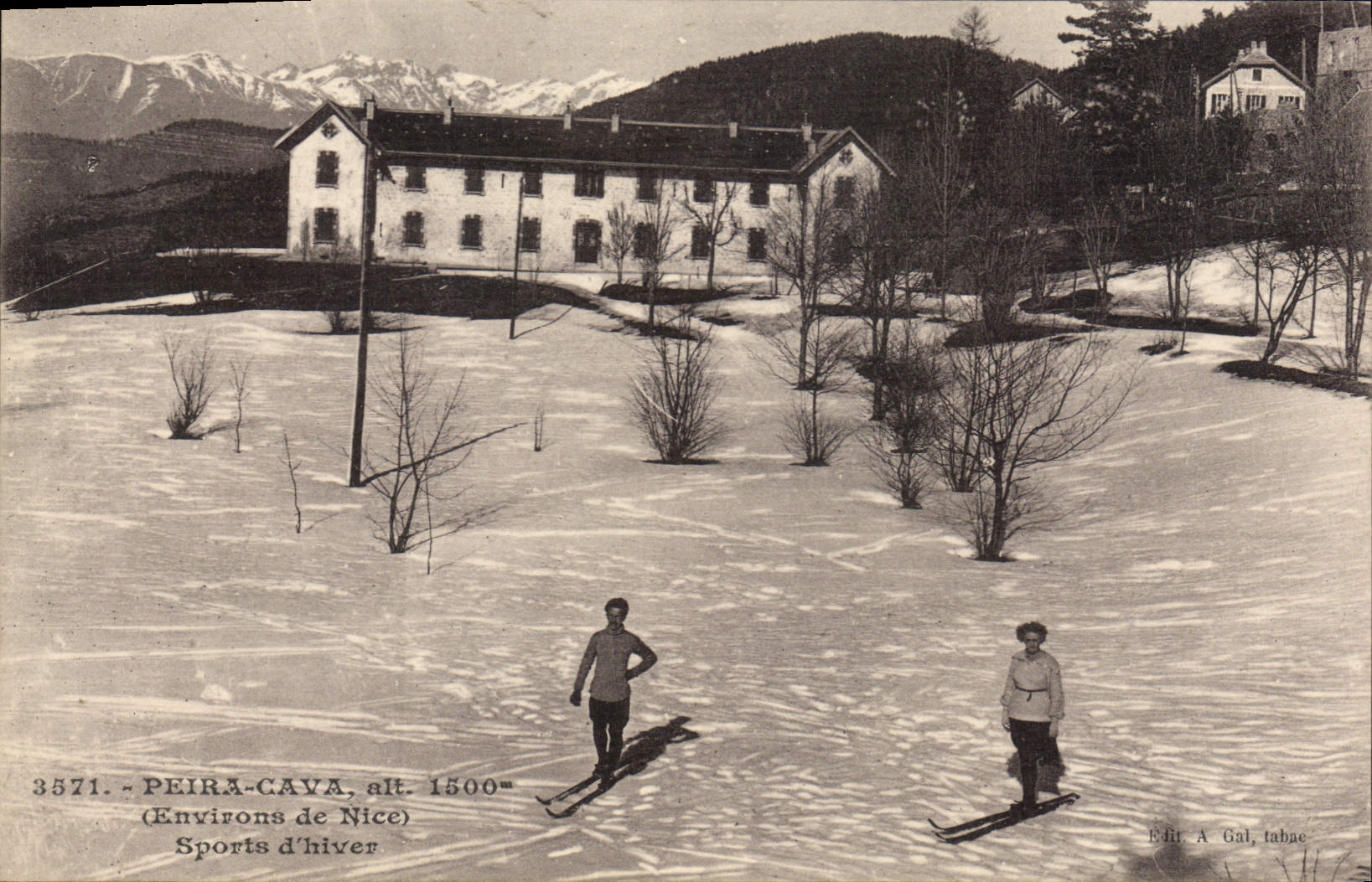 CPA Peira Cava Sports D'Hiver ski