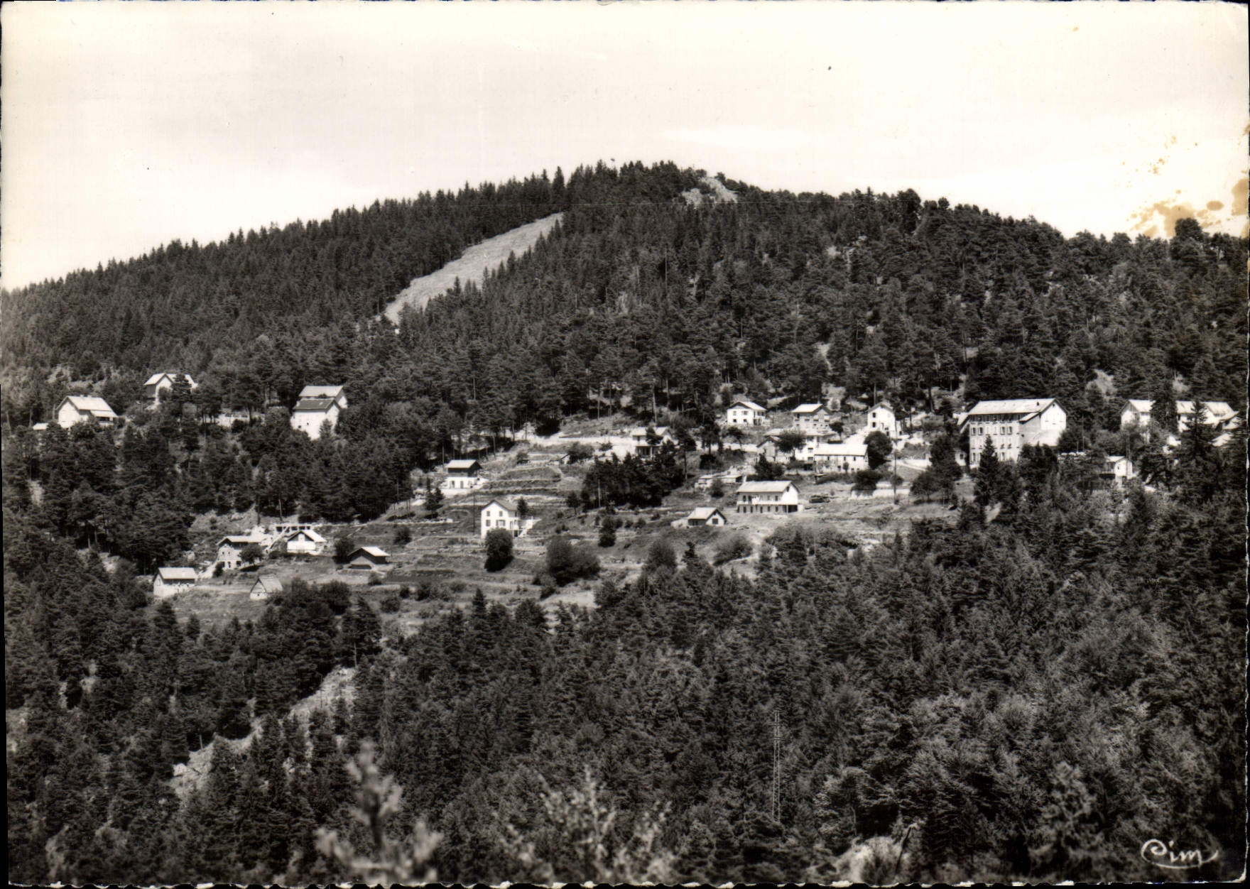 CPSM Peira Cava Vue D'Ensemble Prise de la table d'orientation