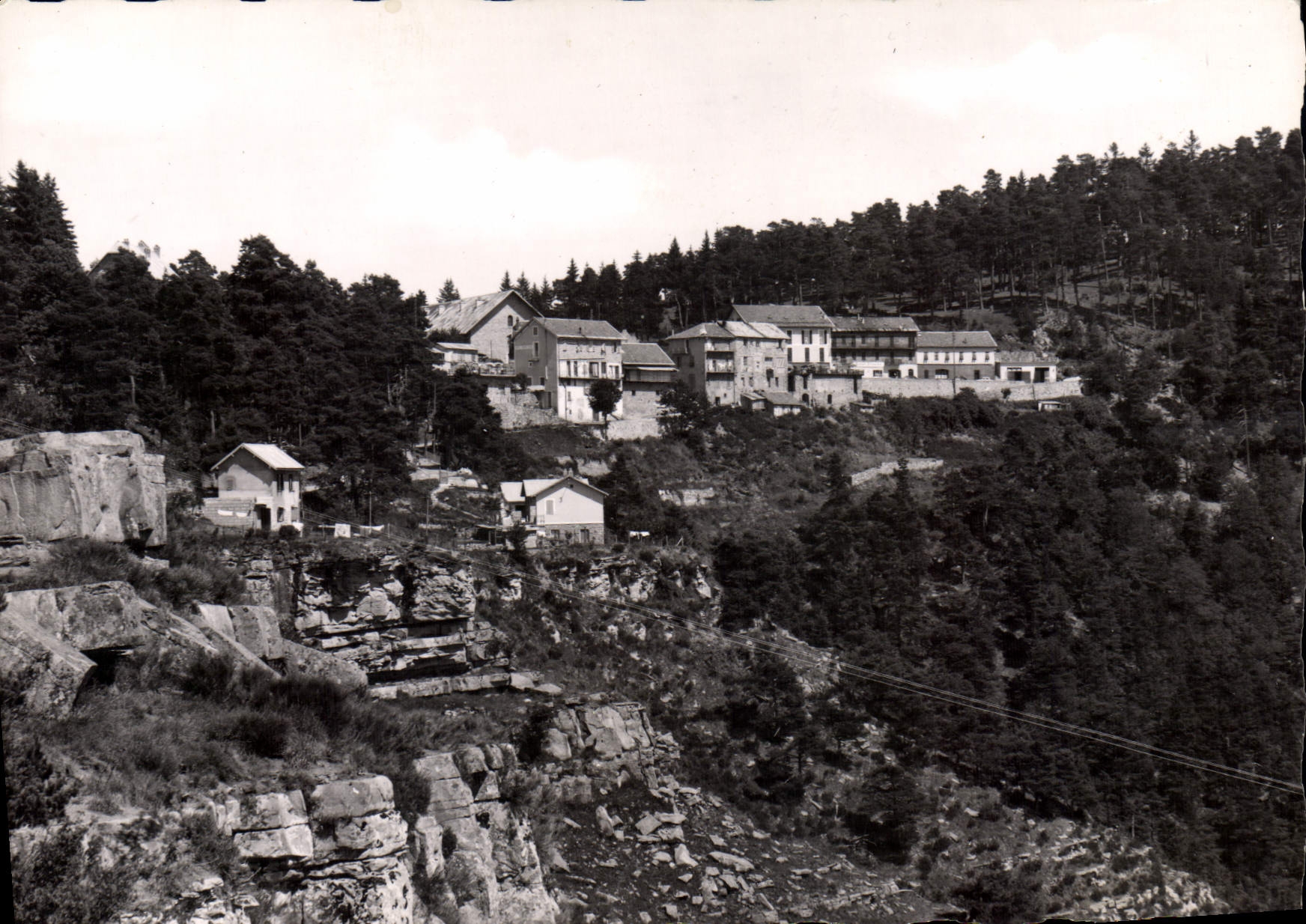 CPSM Peira Cava La Station Vers Nice