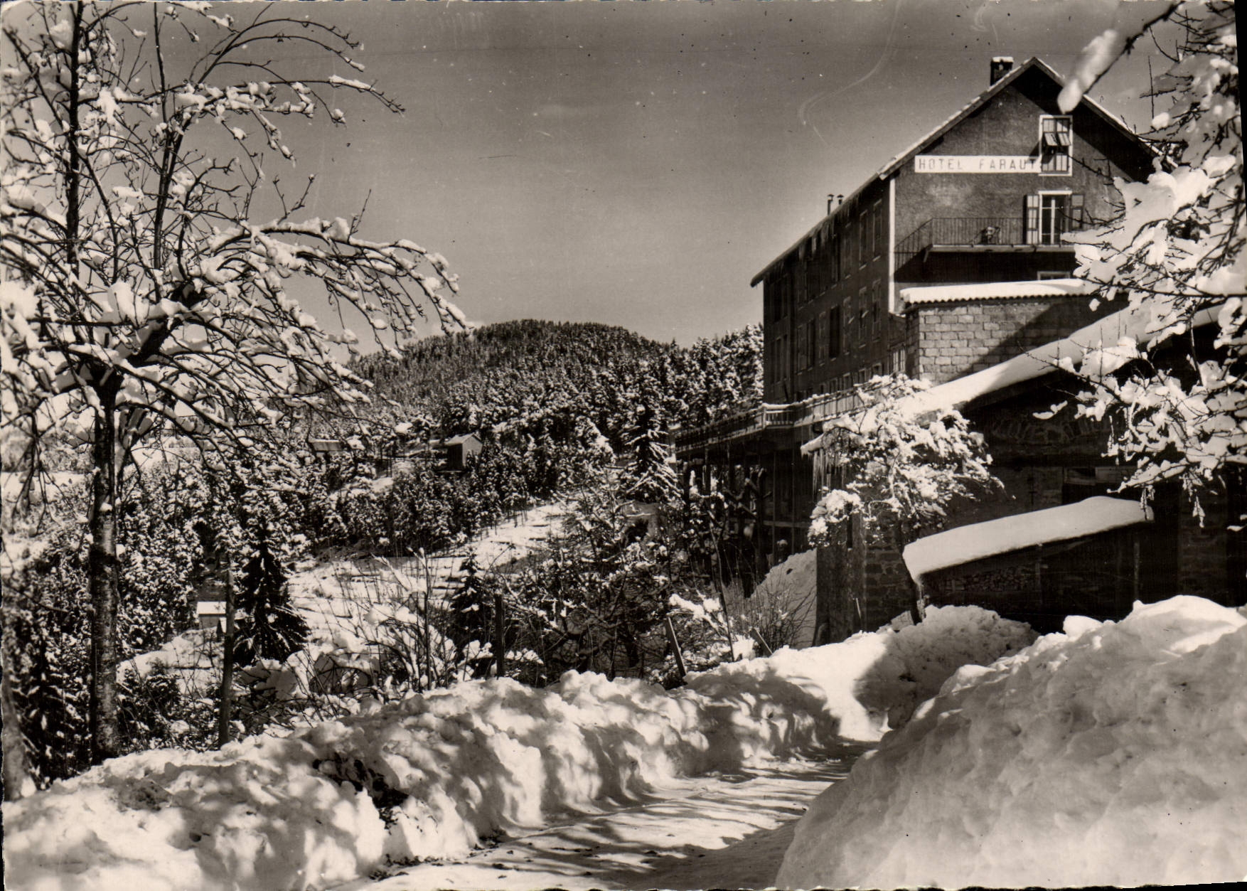 CPSM Peira Cava hotel Faraut