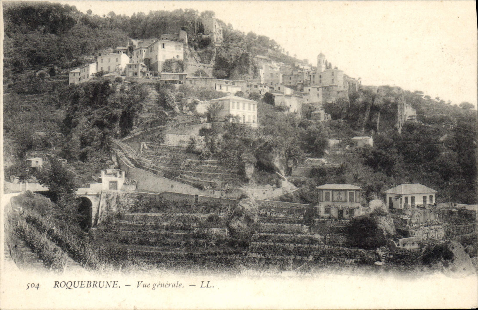 CPA Roquebrune Vue Generale