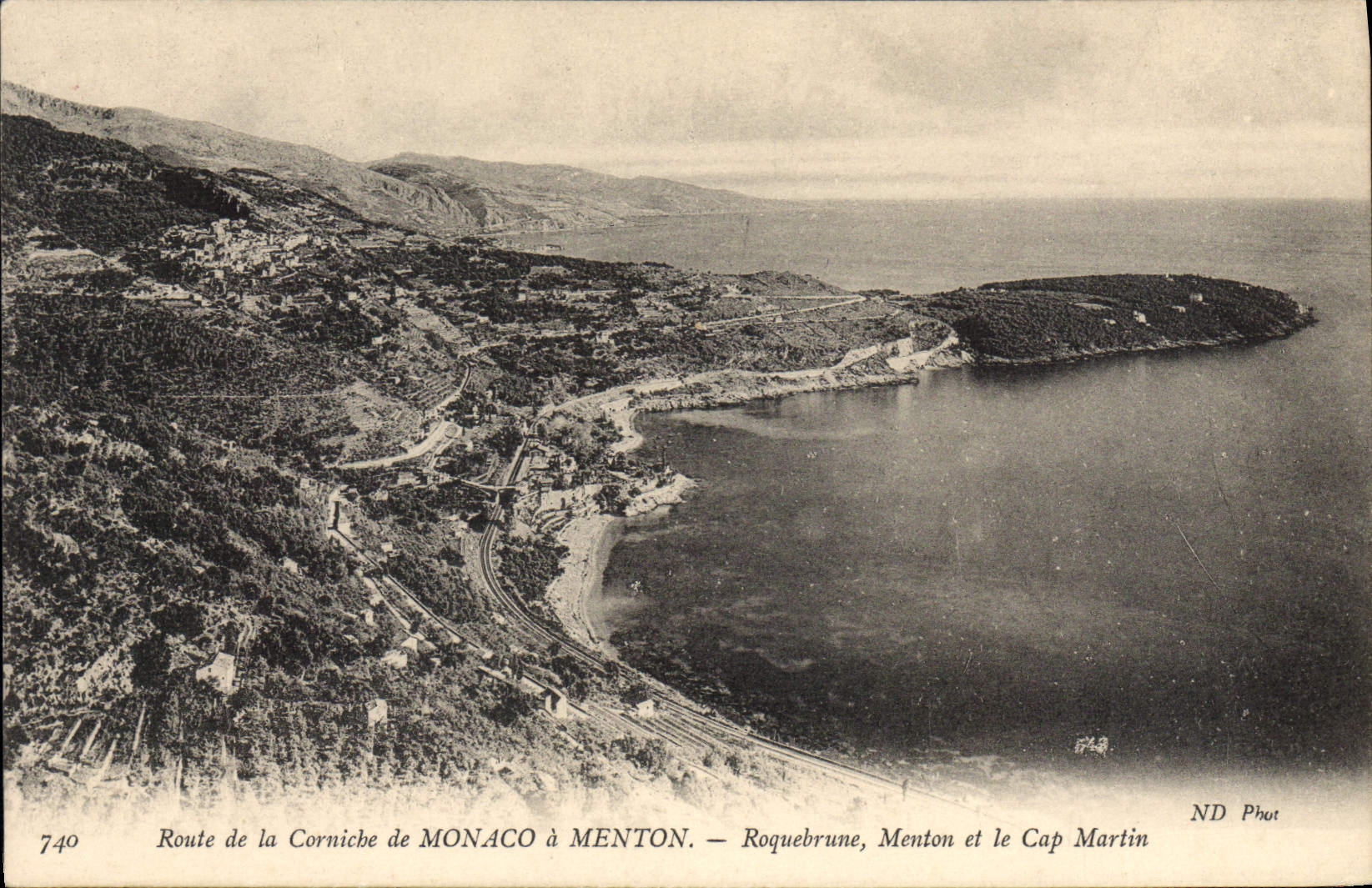 CPA route de la corniche Menton Roquebrune Et Le cap martin