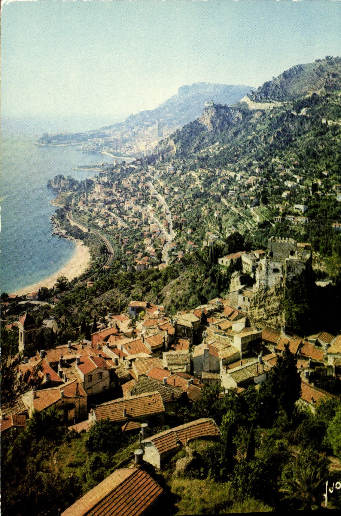 CPSM Roquebrune vieux village