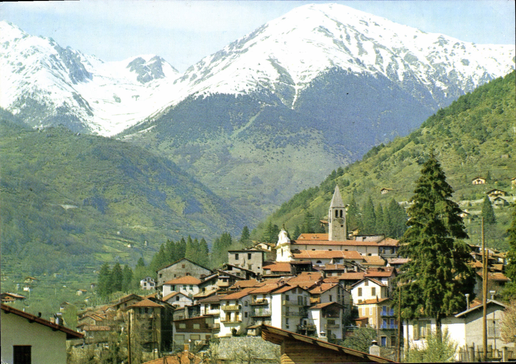 CPSM St Martin Vesubie vue générale